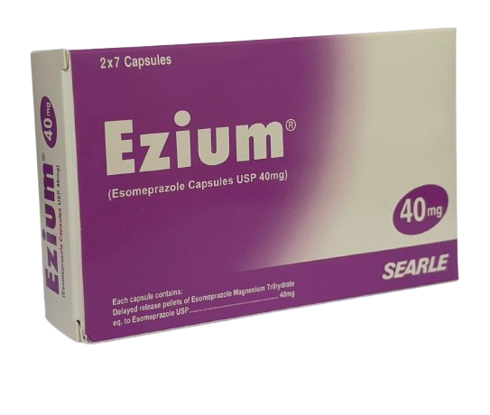 EZIUM 40mg Capsules